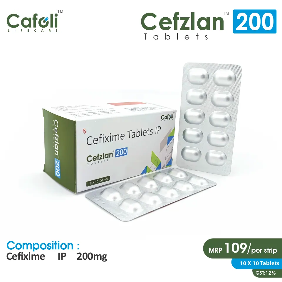 Cefixime 200mg Tablet at the best price in PCD Pharma Franchise for Bacterial infections